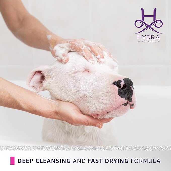 Hydra Professional Odor Neutralizing Shampoo for Dogs and Cats, Pet Shampoo for Removing Odor, Suitable for All Breeds and Hair Types, 169 fl.oz