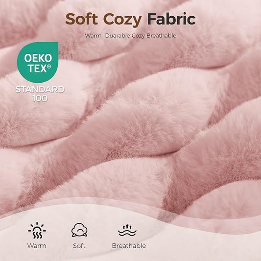 Orthopedic Dog Bed for Large Dog, Waterproof Pet Bed for Crate,Non-Slip Bottom and Egg-Crate Foam with Removable Washable Cover Crate Bed,Pink,35"x22"x3"