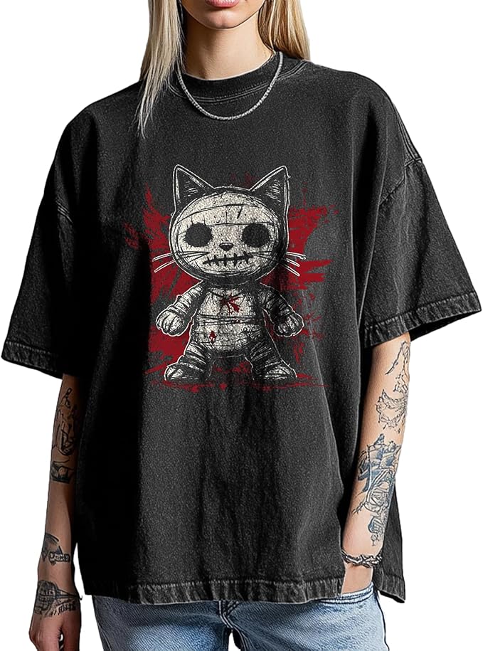 Womens Shirt Summer Graphic T-Shirt Plus Size Casual Loose Cotton Tops Girls Easter Shirt Short Sleeve Tees