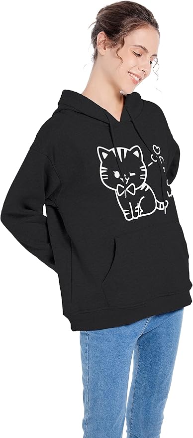 Cat Hoodies for Women Teen Girls