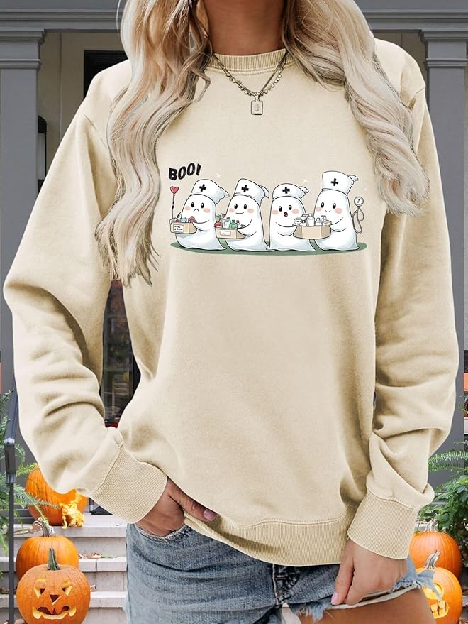 Womens Cat Print Hoodies Trendy Funny Cat Graphic Long Sleeve Sweatshirt Y2k Streetwear Hooded Pullover Tops