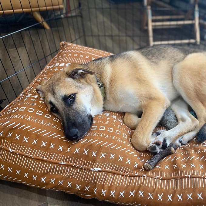Molly Mutt Huge Dog Bed Cover -Everywhere - Measures 36”X45”X5’-100% Cotton - Durable - Breathable - Sustainable - Machine Washable Dog Bed Cover