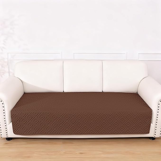 hyha Waterproof Dog Blanket, Soft Pet Bed Blankets, Waterproof Sofa Couch Cover for Dogs Washable, Reversible Pet Couch Covers for Sofa Furniture (40x90 Inch, Brown/Chocolate)
