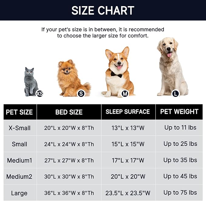 Calming Dog & Cat Bed - Anti-Anxiety Donut Dog Cuddler, Warming Cozy Soft Round Bed, Fluffy Faux Fur Plush Dog Cat Cushion for Small Medium Dogs and Cats (20"/24"/27"/30")