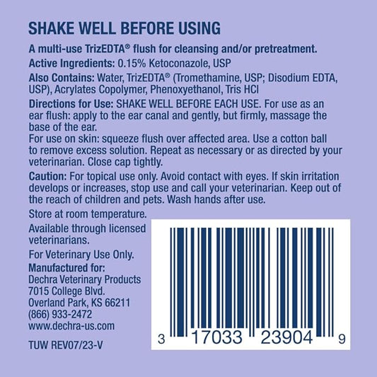 TrizEDTA TrizULTRA+Keto Flush for Dogs, Cats and Horses, 4 oz