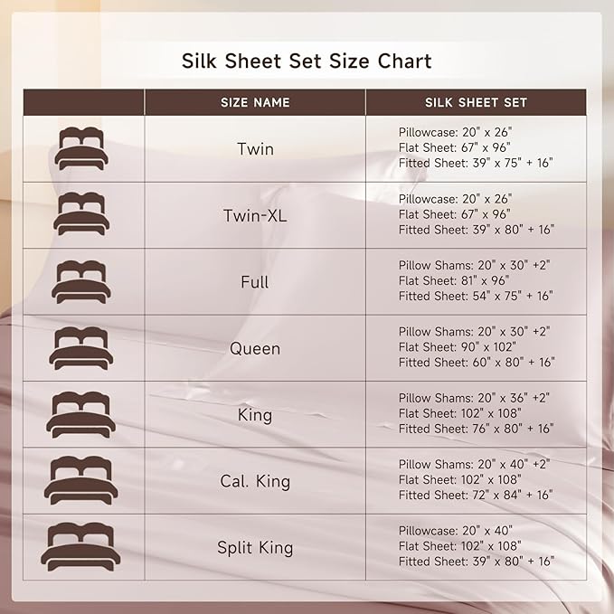 THXSILK Silk Sheet Set 4Pcs, 6A+ Top Grade 100% Natural Mulberry Silk Bed Sheets, Luxury Bedding Sets Ultra Soft Durable, 1 Fitted Sheet, 1 Flat Sheet and 2 Pillow Shams (Cal. King, Purple)