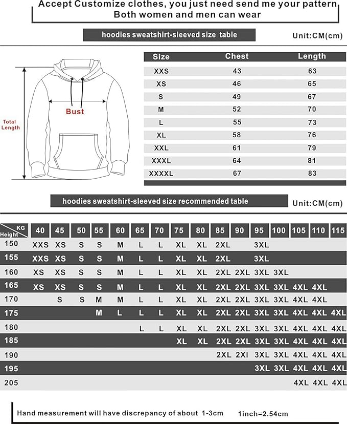 Blissboy Novelty Long Sleeve Hoodie Funny Cat Print Sweatshirts
