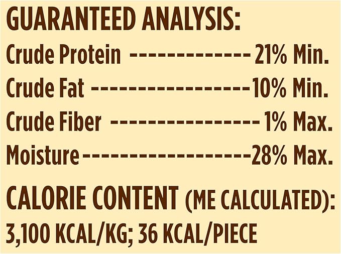 Blue Buffalo True Chews Dog Treats, Made in The USA with Natural Ingredients, Chicken Bacon Recipe, 22-oz Bag