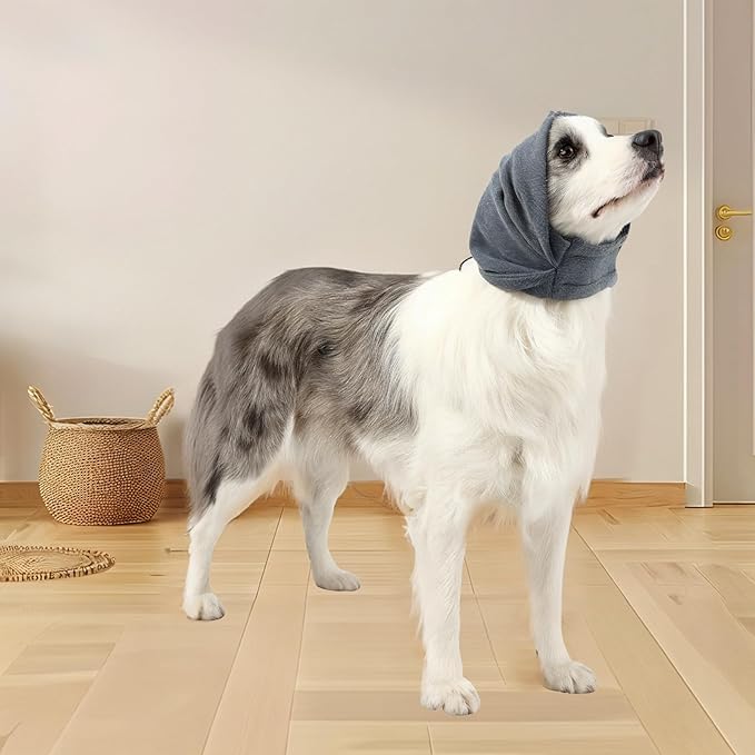 Dog Calming Hoodie, Reducing Noise Wrap, Dog Ear Muffs Noise Protection