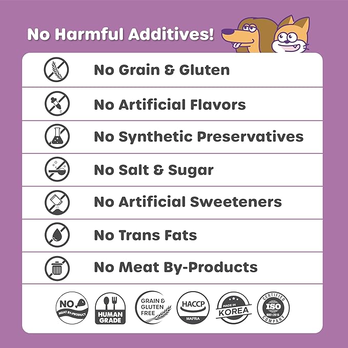 Choolip Squeeze Vita Stick Lickable Cat Treats & Dog Puree – 7-Count Skin & Coat Support Tubes, Creamy Grain-Free High-Protein Puree with Omega 3, Biotin & Vitamins for Healthy Fur & Skin