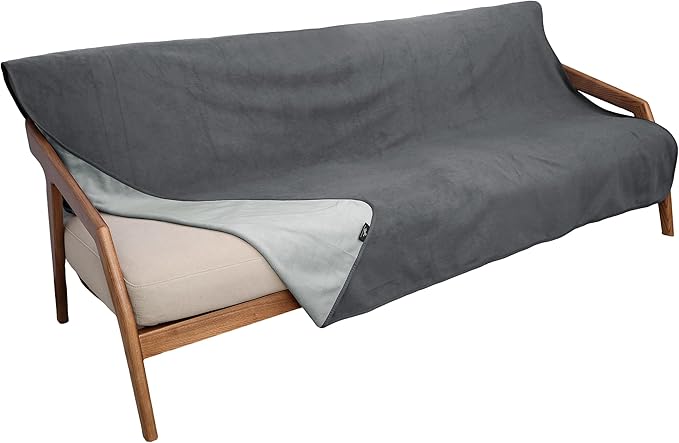 Catalonia Waterproof Blanket for Bed Intimacy, Reversible Fleece Bed Sofa Cover, Washable Liquid Proof Furniture Protector