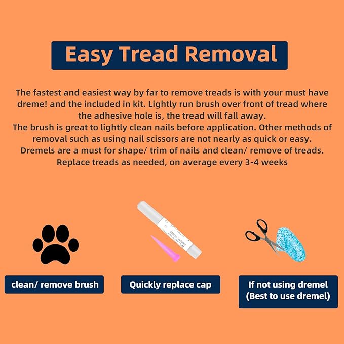 100pcs Dog Nail Caps Claw capsCover with Glue and Applicators (L: About. Weight: 25-40 pounds)