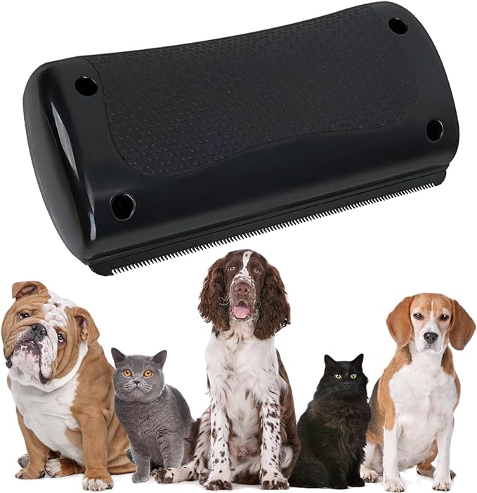 Deshedding Dog Brush, 2025 Upgraded Pet Hair Remover Comb for Shedding, Efficient Pet Hair Trimmer for Dogs, Cats, Rabbits and Horses, Ergonomic Pets Grooming Tool for Matted and Long Hair