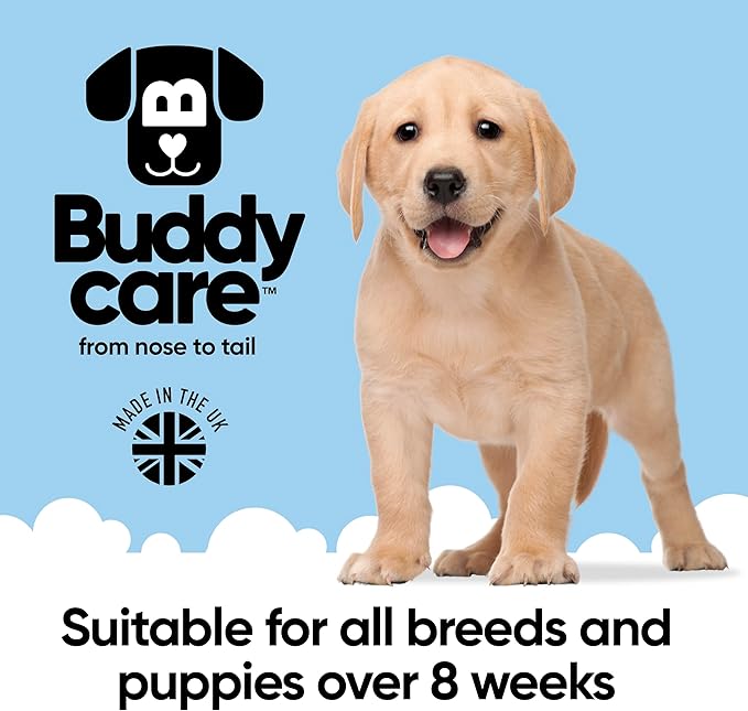 Black Cherry Dog Shampoo by Buddycare | Deep Cleansing Shampoo for Dogs | Black Cherry Scented | with Aloe Vera and Pro Vitamin B5 (50.72oz)