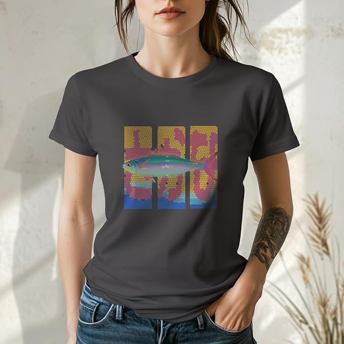 Womens Cotton Short Sleeve Graphic T-Shirts Round Neck Casual Tops for Trendy Fashion Graphic Print Tees