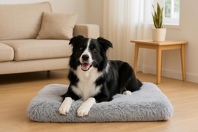 Dog Bed, pet beds (Large) - Premium Quality, Dog Bed, Washable & Portable, Multiple Sizes, Stylish Design, Removable Cover, Size Large(29.53 X 19.69 X 3.14) inch