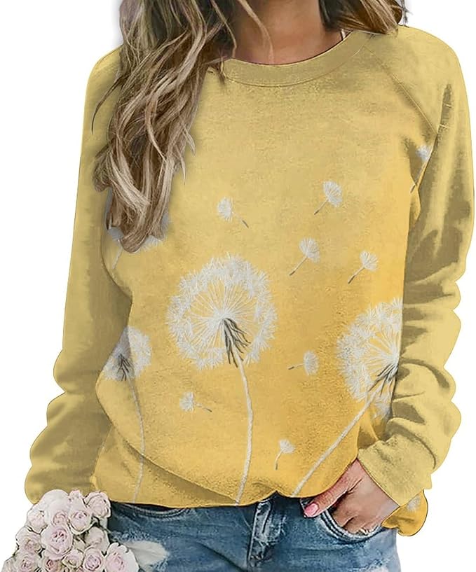 Womens Ugly Christmas Sweatshirt Funny Cat Dog Printed Xmas Pullover Shirts Crewneck Long Sleeve Graphic Hoodies