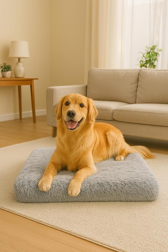 Dog Bed pet beds (X-Large)- Premium Quality, Washable & Portable, Eco-Friendly, Multiple Sizes, Stylish Design, Removable Cover, Size X-Large(39.37 X 23.62 X 3.93) inch
