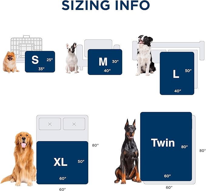Bedsure Waterproof Dog Blankets for Large Dogs - Calming Cat Blanket for Couch Protector Washable, Long Faux Fur Pet Throw Blanket for Puppy, Reversible Furniture Protection, 40"x50", Tie-dye Navy