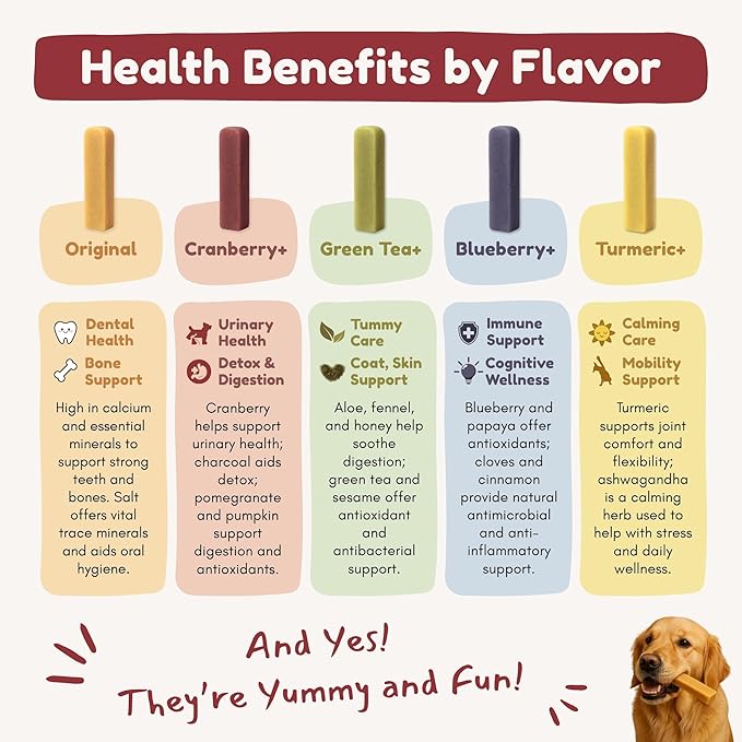 Majestic Pet Himalayan All-Natural Yak Cheese Dog Chews Made with 100% Cows Milk- Long Lasting Dental Chew for Dogs - Healthy Pet Treats with Beneficial Ingredients (Variety Pack, Regular, 5 Pack)