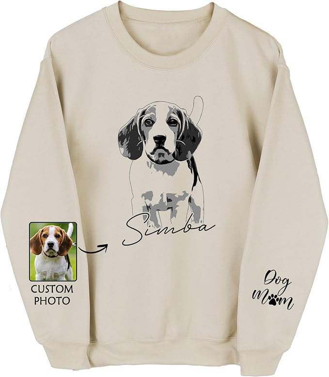 CHIARA CONTI11 Custom Hoodies Design Your Own, Portrait Custom Photo, Customized Gifts For Men, Mama Sweatshirts For Women