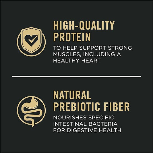 Purina Pro Plan Complete Essentials Shredded Blend Lamb and Rice High Protein Dog Food with Probiotics for Dogs - 47 lb. Bag
