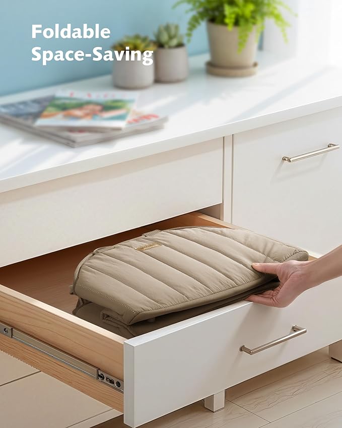 Pecute Dog Purse Carrier, Lightweight Dog Carriers for Small Dogs with Large Pockets, Dog Soft-Sided Carriers up to 9lbs, Pet Carrier for Puppy Cat Rabbit, Suitable for Travel, Subway, Khaki