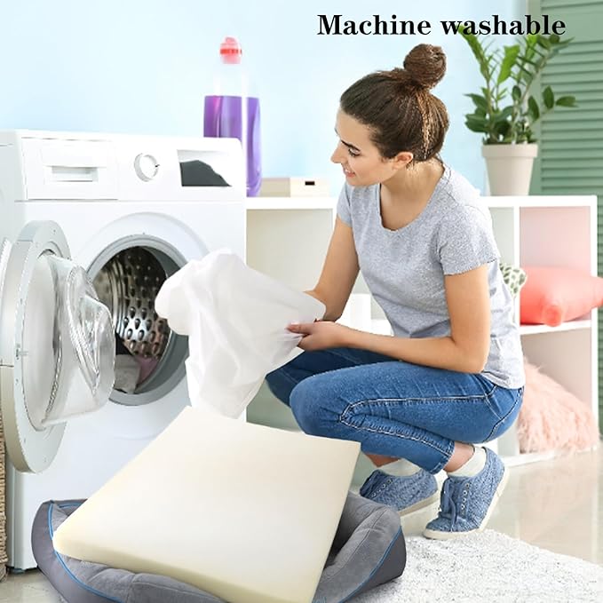 Orthopedic Dog Bed for Medium Dogs,Waterproof Medium Size Dog Sofa,Supportive Foam Pet Couch with Removable Cover,Non-Slip Bottom and Waterproof Lining,Machine Washable