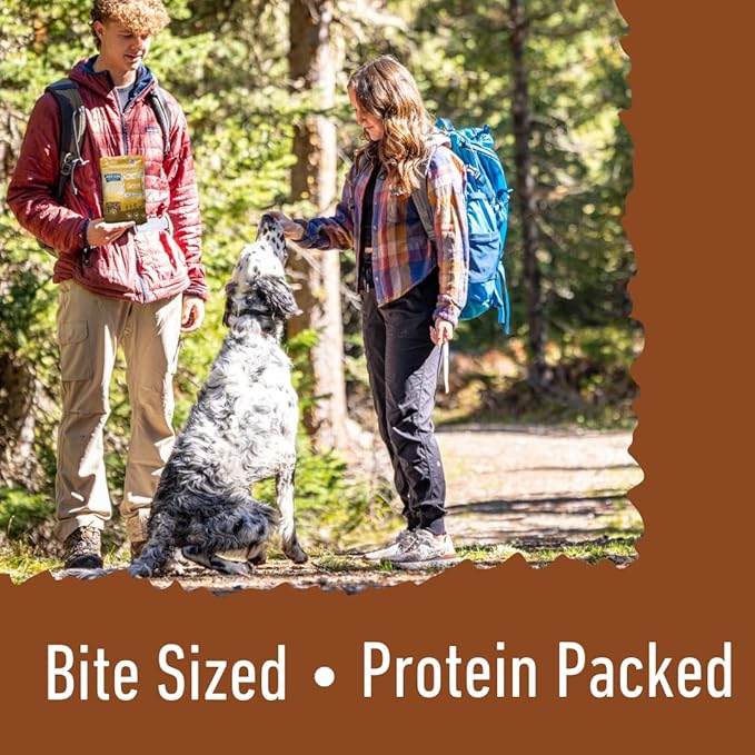 MONTANA DOG FOOD CO. Freeze-Dried Bison Liver Dog Treats (Trail Snacks) – 100% Natural, Single Ingredient, High Protein, Grain-Free, Made in USA – 3 oz Bag