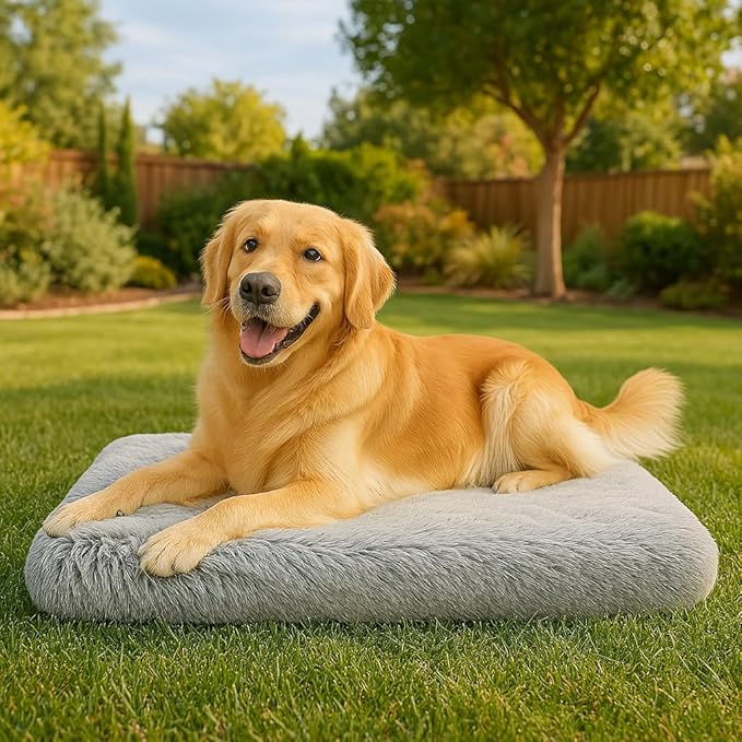 Dog Bed pet beds (X-Large)- Premium Quality, Washable & Portable, Eco-Friendly, Multiple Sizes, Stylish Design, Removable Cover, Size X-Large(39.37 X 23.62 X 3.93) inch