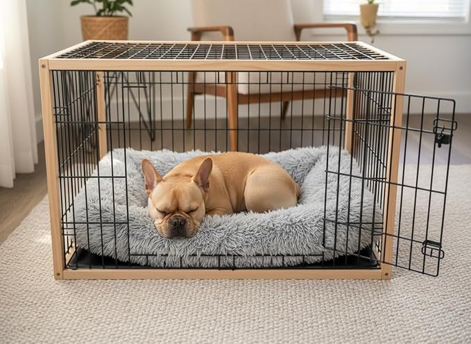 Dog Bed, pet beds (Small) - Premium Quality, Washable & Portable, Eco-Friendly, Multiple Sizes, Stylish Design, Removable Cover, Size Small(15.75 X 11.81 X 2) inch