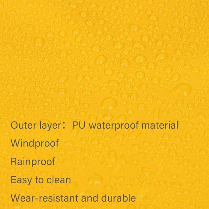 Pet Dog Raincoat Waterproof Reflective Lightweight with Adjustable Hood for Small Medium Large Dogs (Blue,3XL)