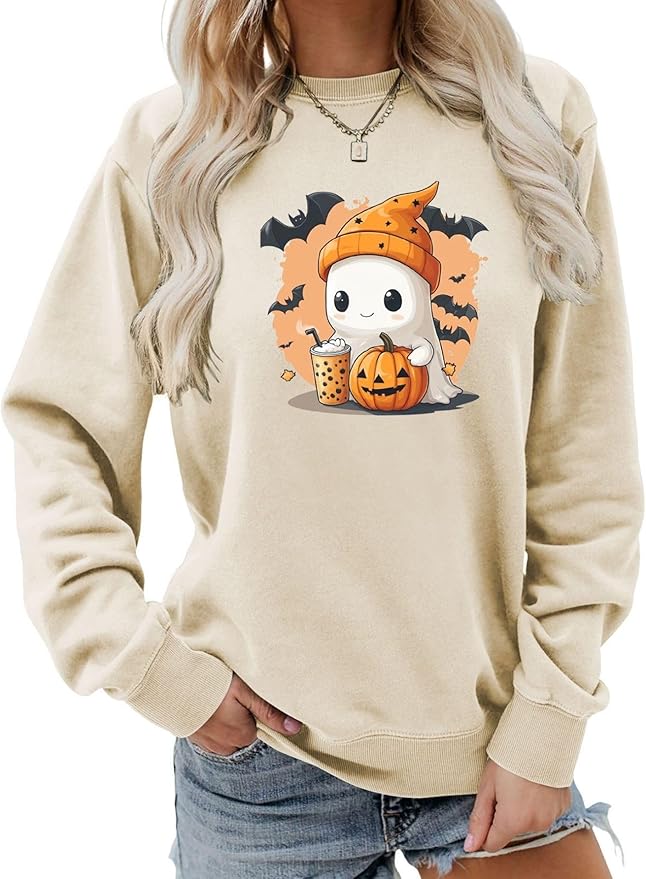 Womens Cat Print Hoodies Trendy Funny Cat Graphic Long Sleeve Sweatshirt Y2k Streetwear Hooded Pullover Tops