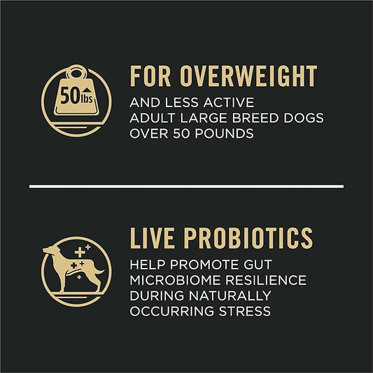 Purina Pro Plan Focus Adult Large Breed Weight Management Formula - 34Lb