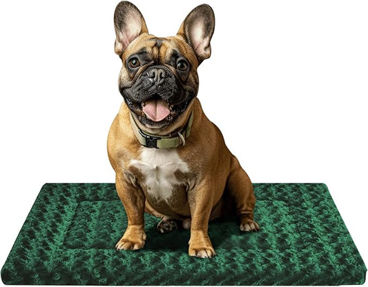 Dog Bed Mat - Comfortable Dog Kennel Pad, Multi-Purpose Crate Bed & Bed Mats for Dogs & Cats