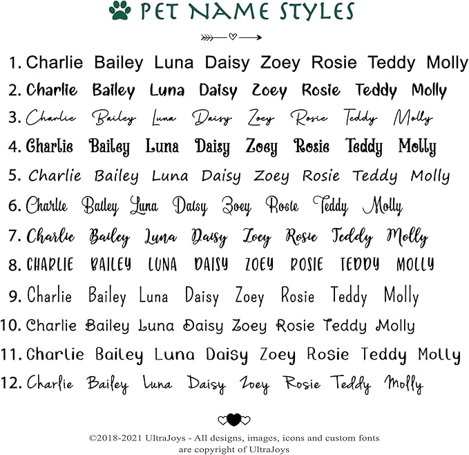 Ultra Joys Dog Tags Personalized for Pets - Hollow Paw Custom Pet ID Tag - Engraved Dog Tag for Small, Large Dogs - Small Badge in Rose