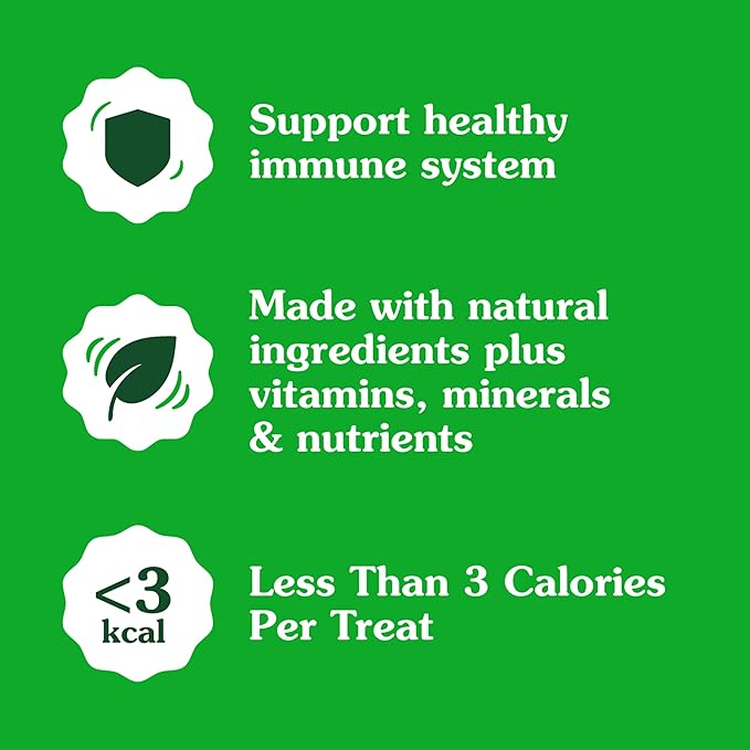 Greenies Smartbites Immune Support Crunchy & Soft Dog Treats, Chicken Flavor, 28 oz. Pack