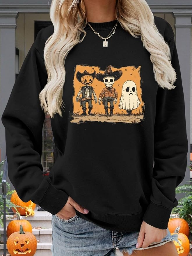 Womens Cat Print Hoodies Trendy Funny Cat Graphic Long Sleeve Sweatshirt Y2k Streetwear Hooded Pullover Tops
