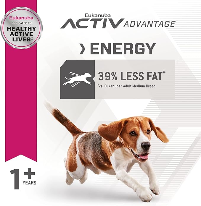 Eukanuba Fit Body Weight Control Medium Breed Dry Dog Food, 15 lb