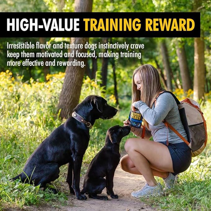 High Country Wild Blueberry Elk & Venison Dog Training Treats - Natural Grain-Free Puppy & Dog Snacks - Protein Treat for Training, Reward (4 Ounce (Pack of 3), Blueberry)