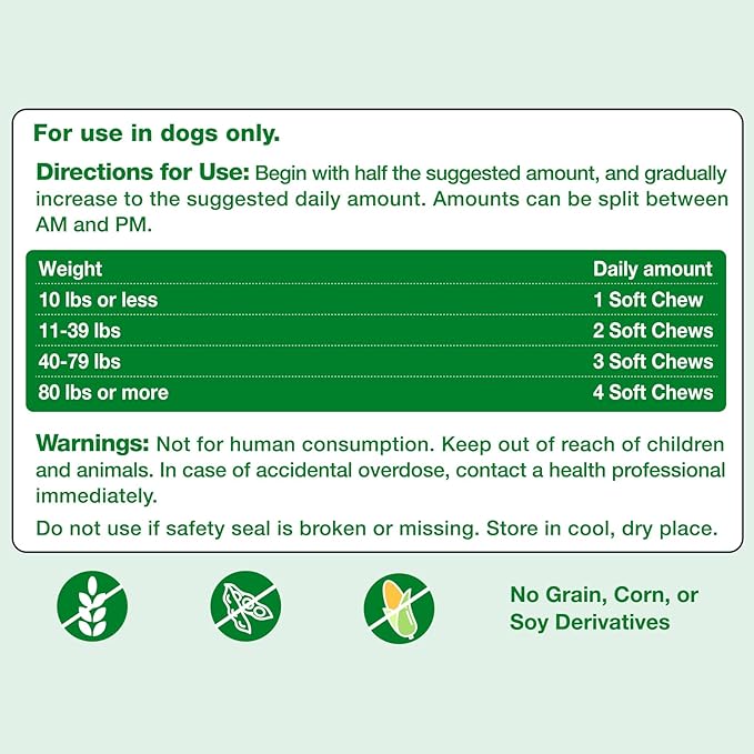 Flea and Tick Prevention for Dogs Chewables - 180 Treats - Natural Dog Flea and Tick Treatment Chewable Supplement for All Breeds & Ages - Soft Chews - Chicken Flavor