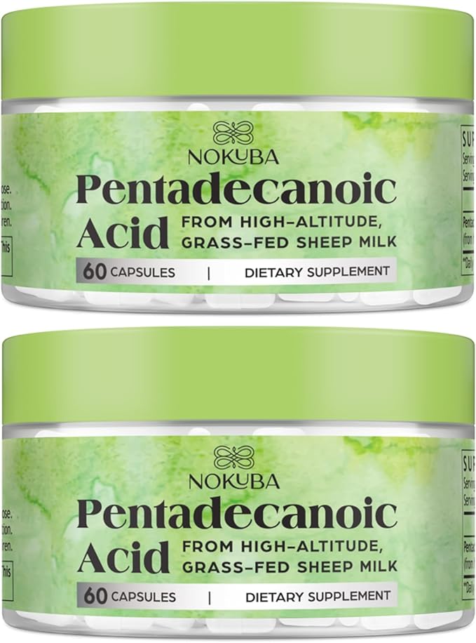 Pentadecanoic Acid 300mg 120 Capsules