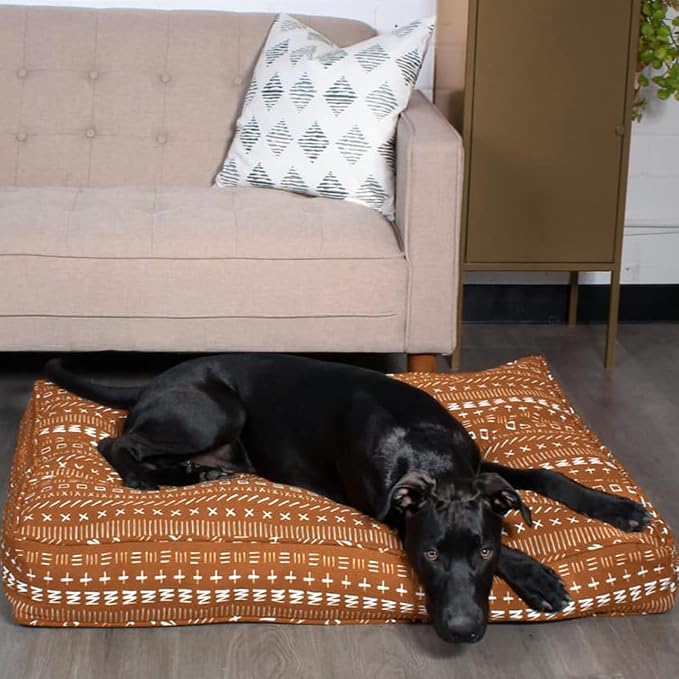 Molly Mutt Small Dog Bed Cover - Everywhere - Measures 22"X27"X5"- 100% Cotton - Durable - Breathable - Sustainable - Machine Washable Dog Bed Cover