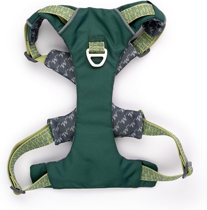 Winchester Pet No-Pull Adjustable Soft Padded Dog Vest Harness with Reflective Stitching, Smoke Pine, Small