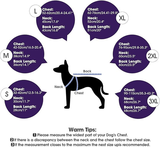 Dog Winter Jackets for Large Dogs,Size L Warm Pet Coat with Leash Hole,Waterproof Dogs Snowsuits Warm Pet Jacket Fleece Cold Weather Coats Reflective Puppy Vest,Dog Cold Weather Coats,Purple,L