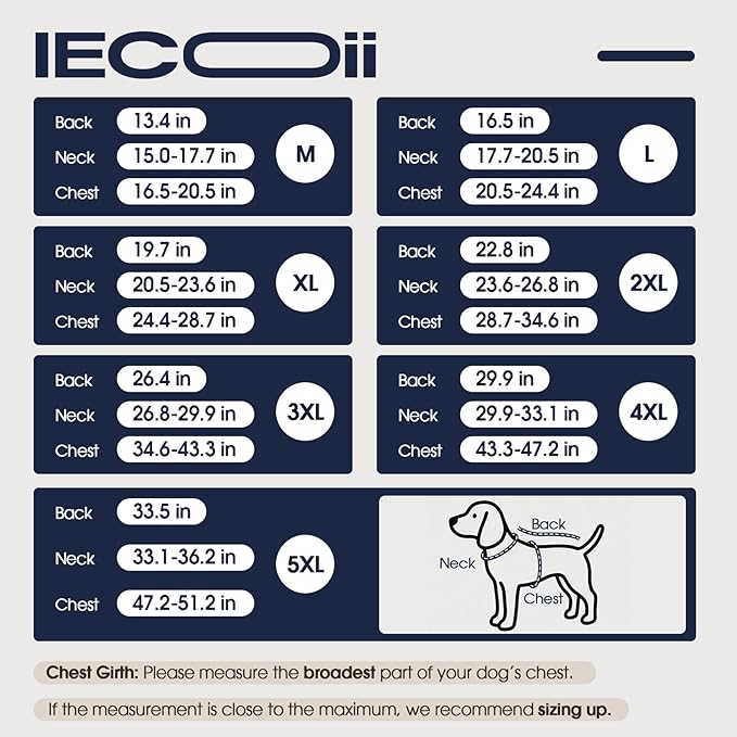 IECOii Dog Coat Waterproof - Adjustable Outdoor Dogs Cold Weather Coats & Reflective Winter Jacket with Cozy Fleece Lining, Hunting Vest Jackets for Small Dogs, Rainy, Snowy, Khaki, Sizes M