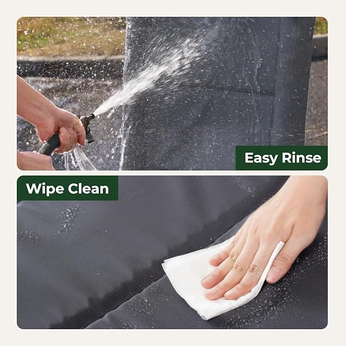 BALANCE Oxford Dog Bed for Large Dogs, Waterproof Dogs Crates Pad Outdoor Dog Crate Mat, Wipe Clean & Easy Rinse, 36 inch