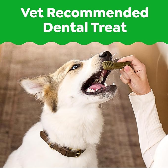 Greenies Veterinarian-Recommended Weight Management Adult Natural Dental Dog Treats Large Size, 27 oz. Pack, 17 Count