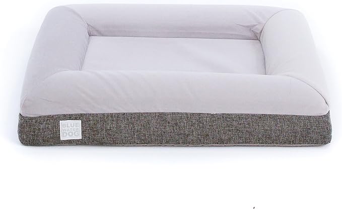 Luxury Essential Orthopedic Memory Foam Dog Bed with Waterproof Liner and Machine Washable Cover with YKK Zippers (Small 29" L x 23" W x 6" Th)