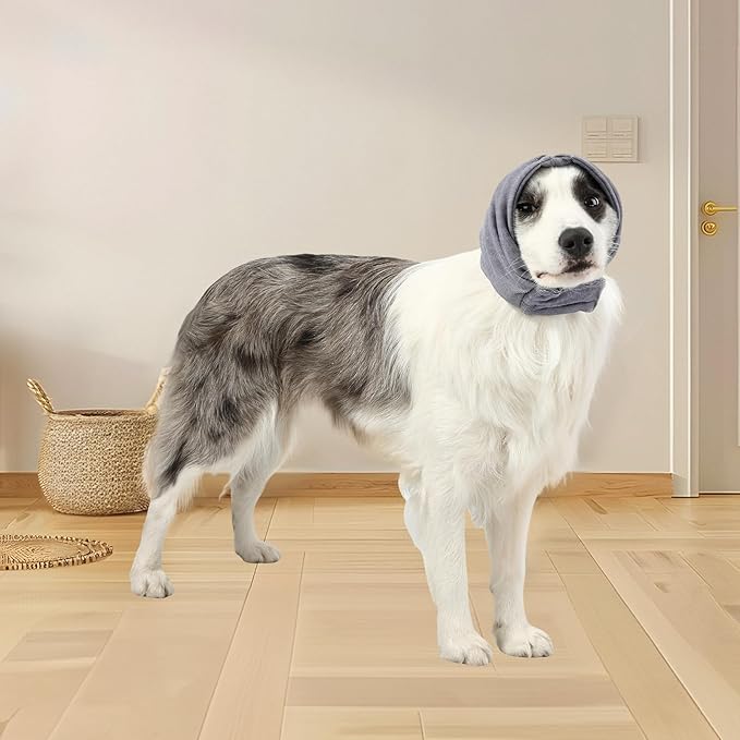 Dog Calming Hoodie, Reducing Noise Wrap, Dog Ear Muffs Noise Protection